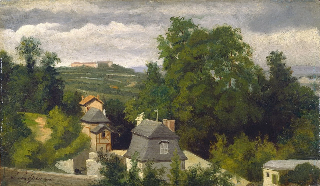 Vista della periferia di Caen - National Gallery of Art, Washington DC